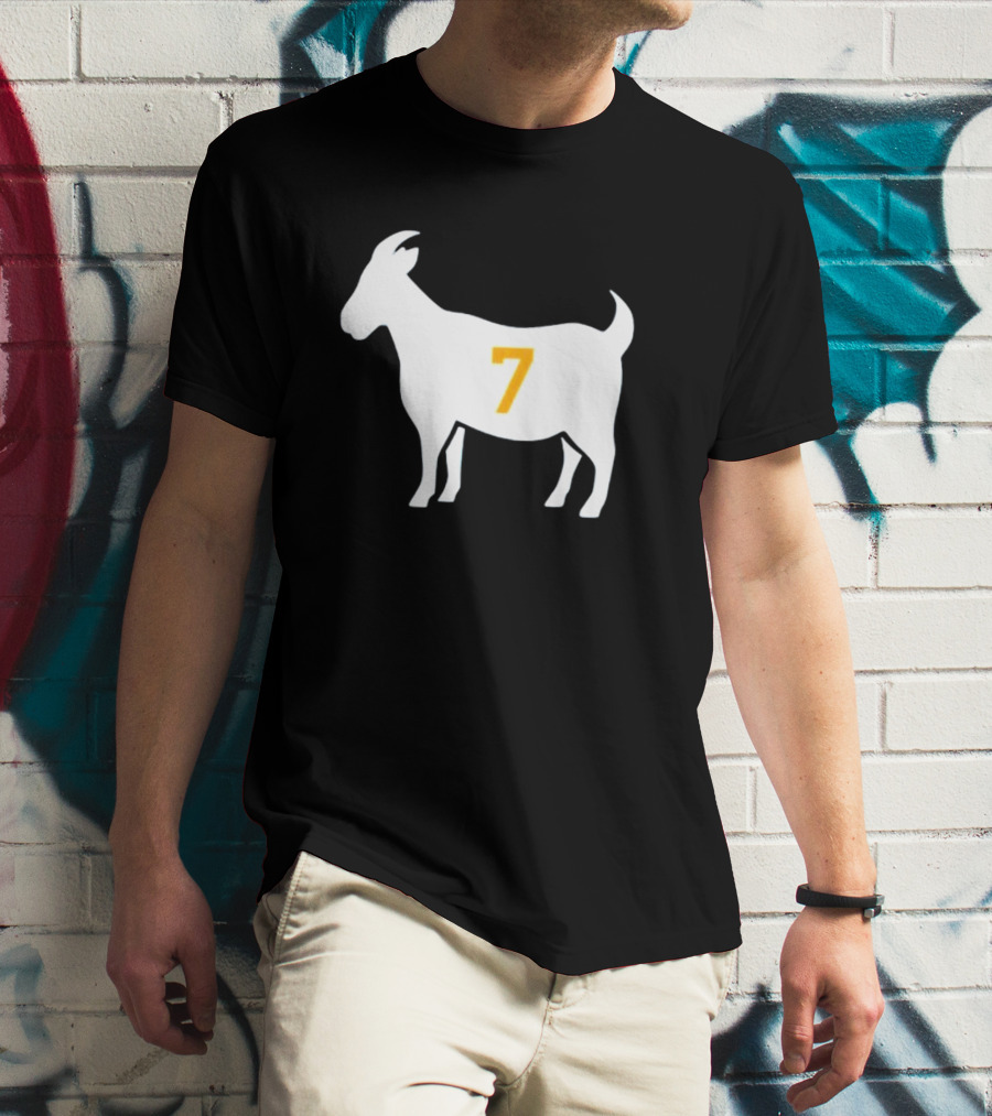 GOAT 7 New York Knicks Number Basketball T-Shirt