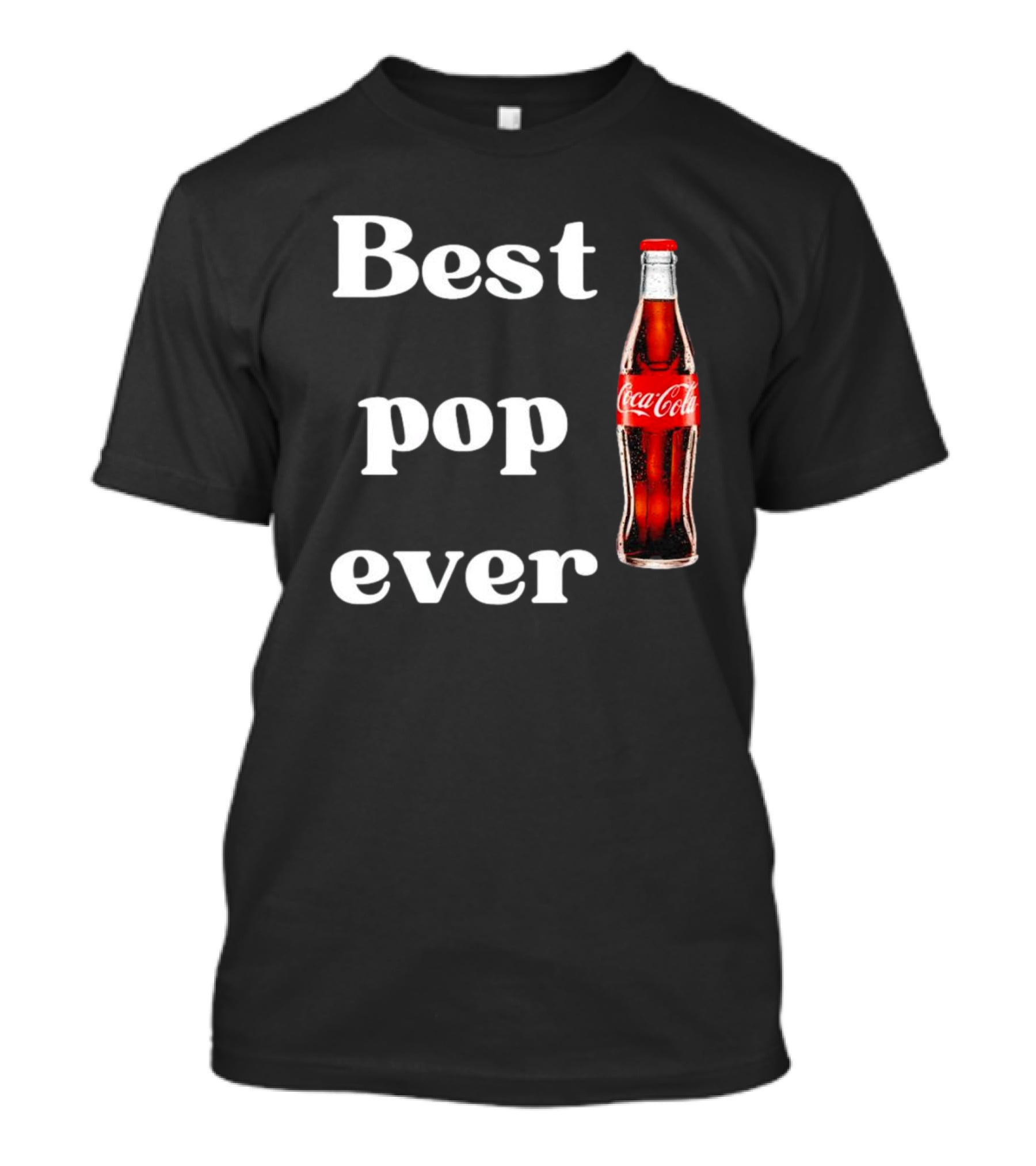 Best Pop Ever Coca Cola Coke Bottle Iconic T-Shirt