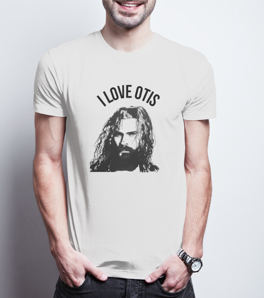 I Love Otis Rugged Beard T-Shirt