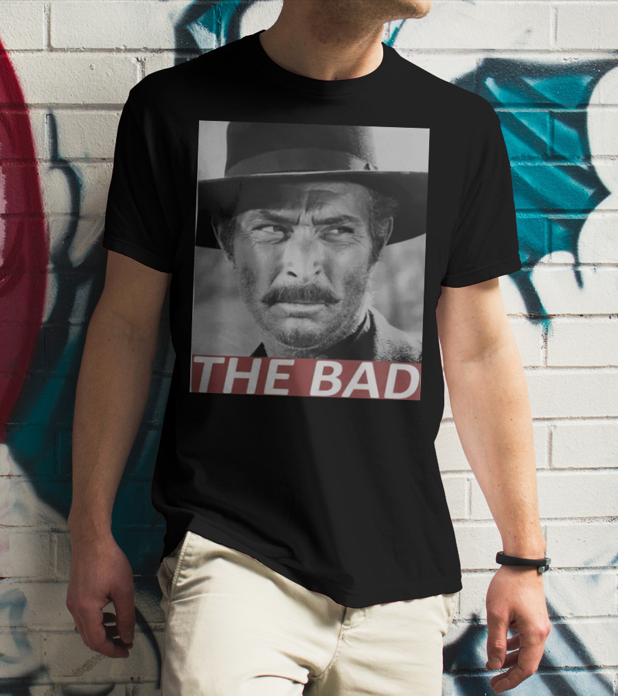 Lee Van Cleef The Bad Vintage Western T-Shirt