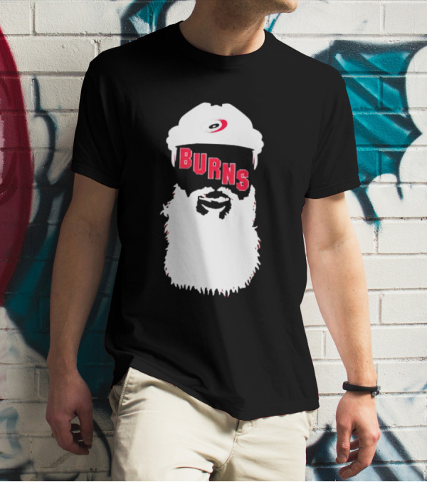 Carolina Hurricanes Brent Burns Hockey Bearded T-Shirt