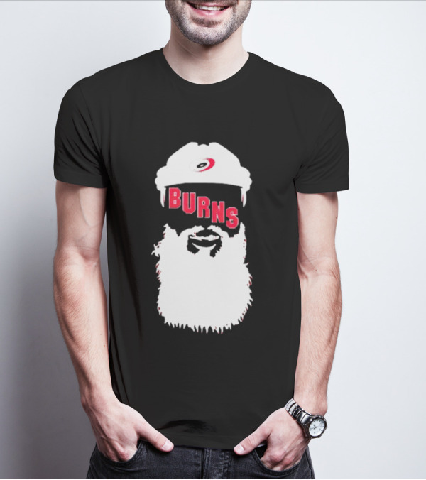 Carolina Hurricanes Brent Burns Hockey Bearded T-Shirt