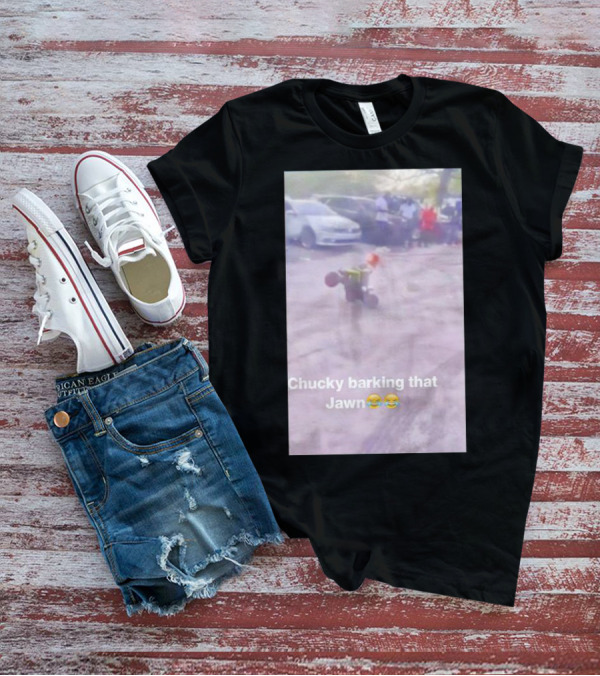 Chucky Barking That Jawn Emoji Scene T-Shirt