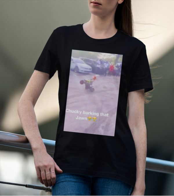 Chucky Barking That Jawn Emoji Scene T-Shirt