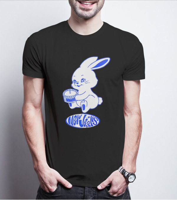 New Jeans Bunny Drummer T-Shirt