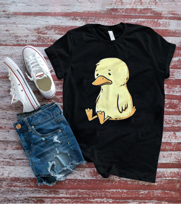 Sad As Duck Cute Sad Duckling T-Shirt