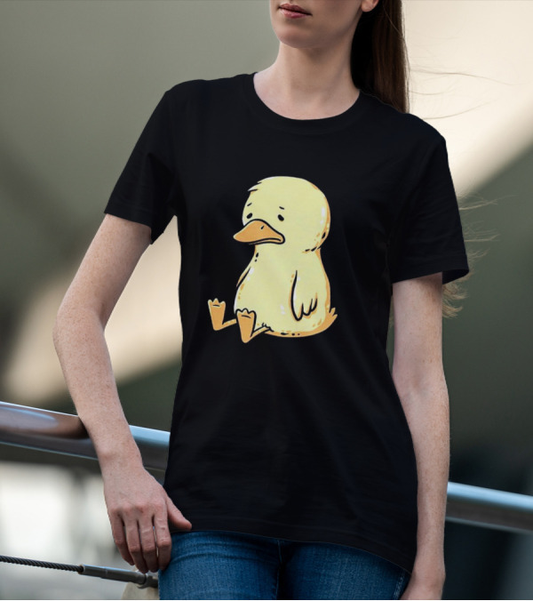 Sad As Duck Cute Sad Duckling T-Shirt