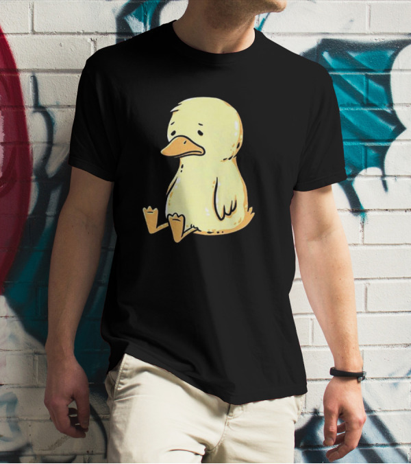 Sad As Duck Cute Sad Duckling T-Shirt