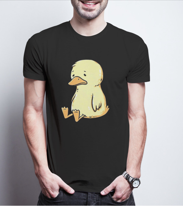 Sad As Duck Cute Sad Duckling T-Shirt