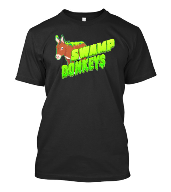 Swamp Donkeys Green Slime Donkey T-Shirt