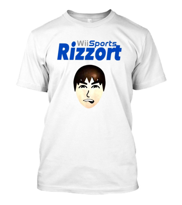Wii Sports Rizzort Mii Character Face T-Shirt