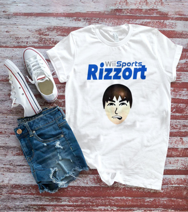 Wii Sports Rizzort Mii Character Face T-Shirt