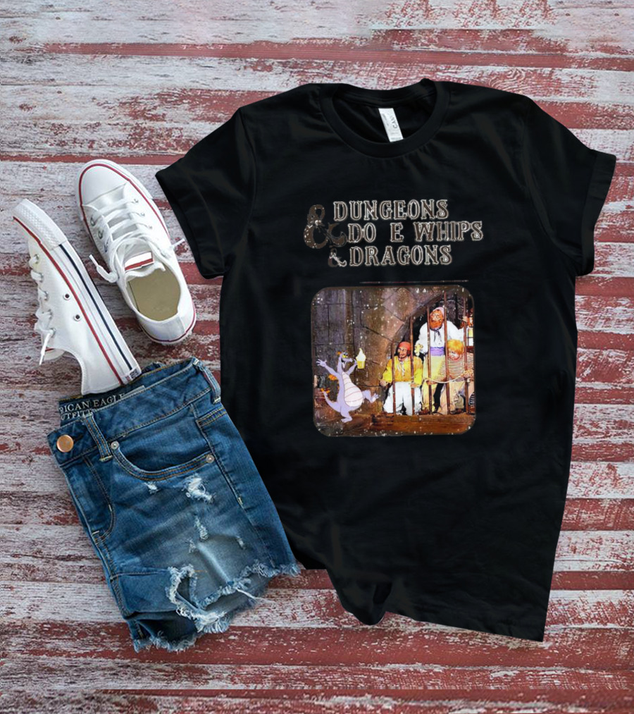 Dungeons And Dole Whips And Dragons Figment Fantasy Adventure T-Shirt