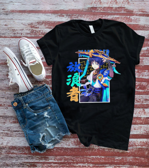 Wanderer Scaramouche Genshin Impact T-Shirt