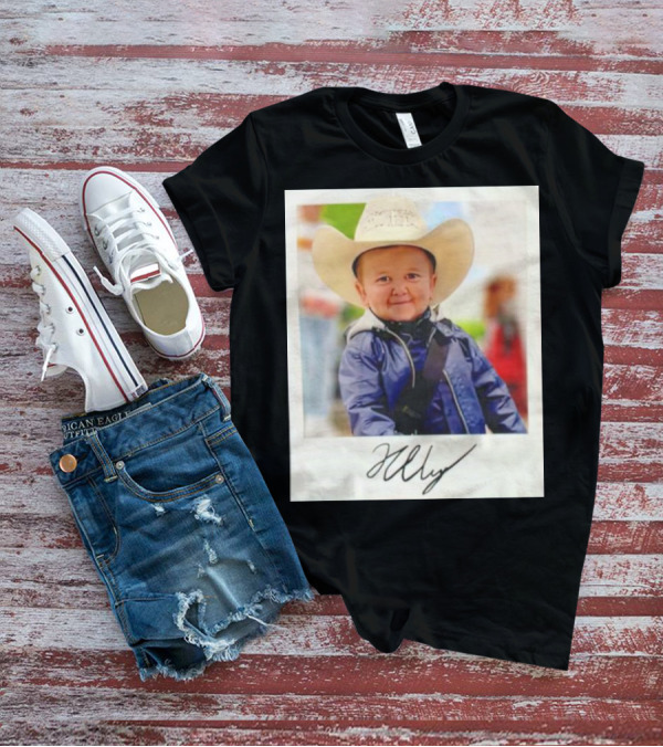Hasbulla Magomedov Cowboy Polaroid Signature Image T-Shirt