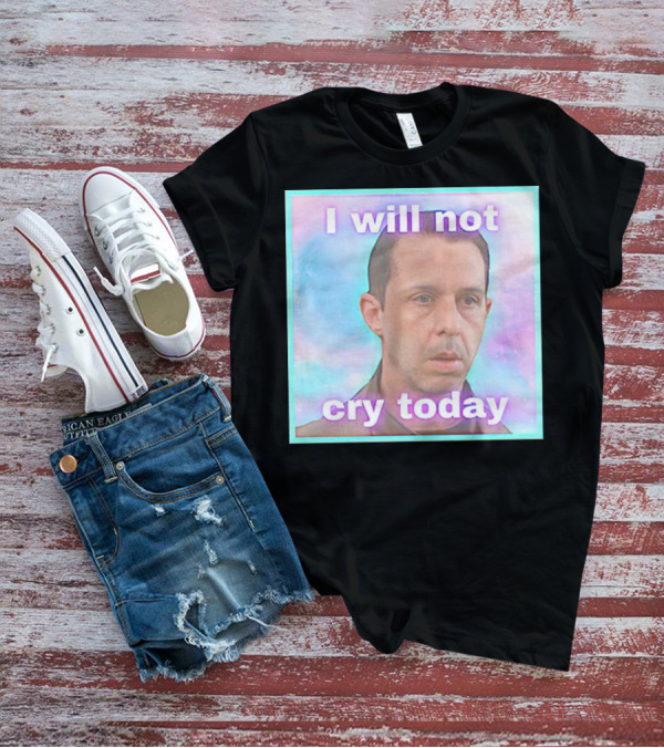Kendall Roy I Will Not Cry Today Pastel Mood T-Shirt