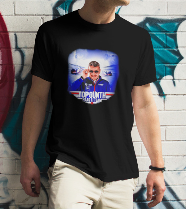 Top Günth Haas F1 Team Racing Vibes T-Shirt