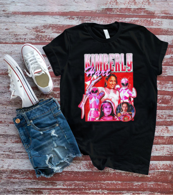 Kimberly Hart Mighty Morphin Pink Ranger Power T-Shirt