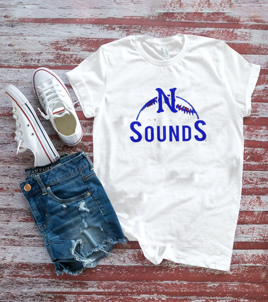 Nashville Sounds Baseball Team Emblem N T-Shirt