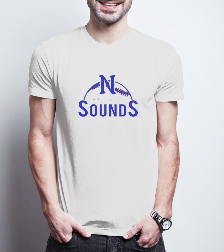 Nashville Sounds Baseball Team Emblem N T-Shirt