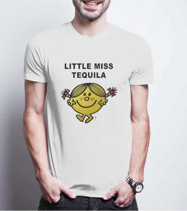Little Miss Tequila Fun Character T-Shirt