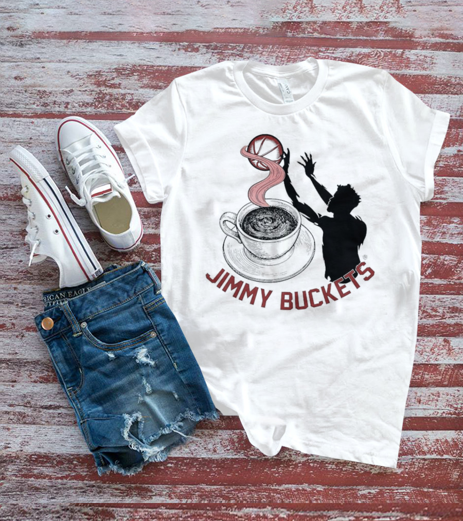 Miami Heat Jimmy Buckets Coffee Basketball T-Shirt