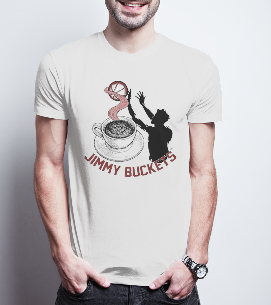 Miami Heat Jimmy Buckets Coffee Basketball T-Shirt