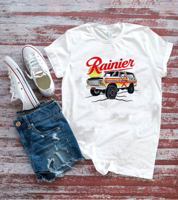 Rainier Beer Vintage Truck Adventure T-Shirt