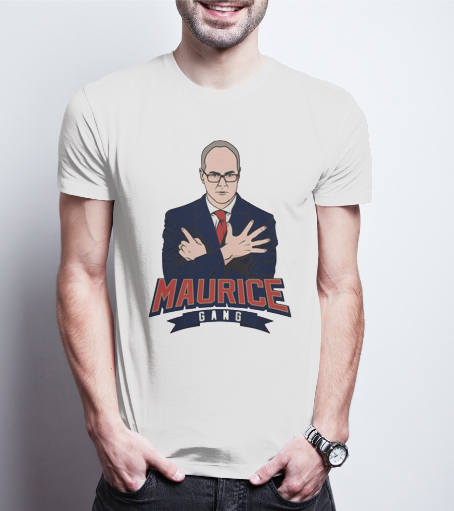 Maurice Gang Florida Hockey Coach Gesture T-Shirt