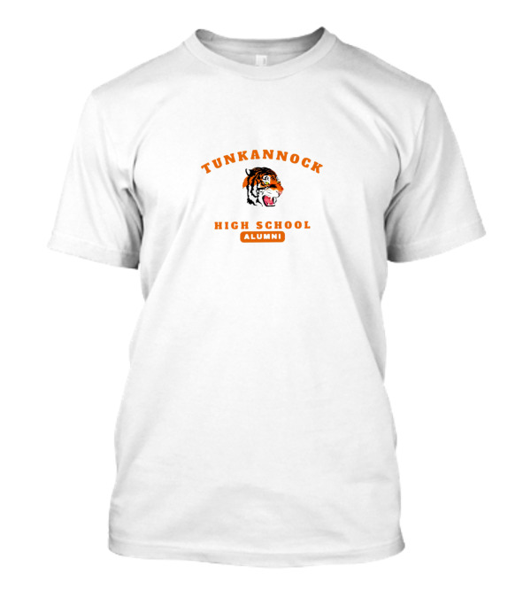 Tunkhannock High School Alumni Tiger Head T-Shirt