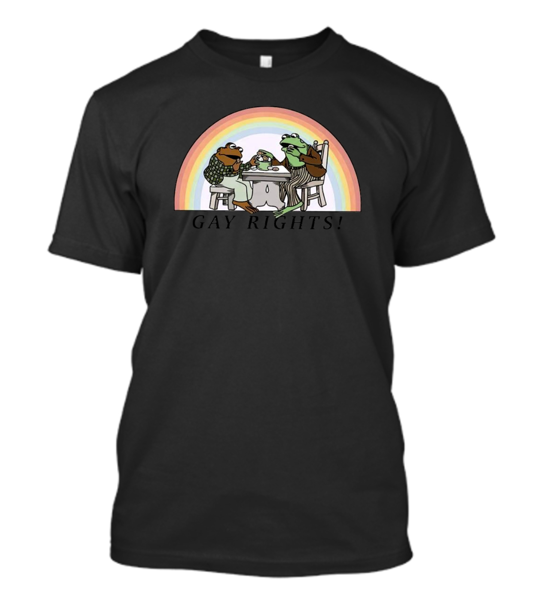 Gay Rights Frog Pride Rainbow LGBT T-Shirt