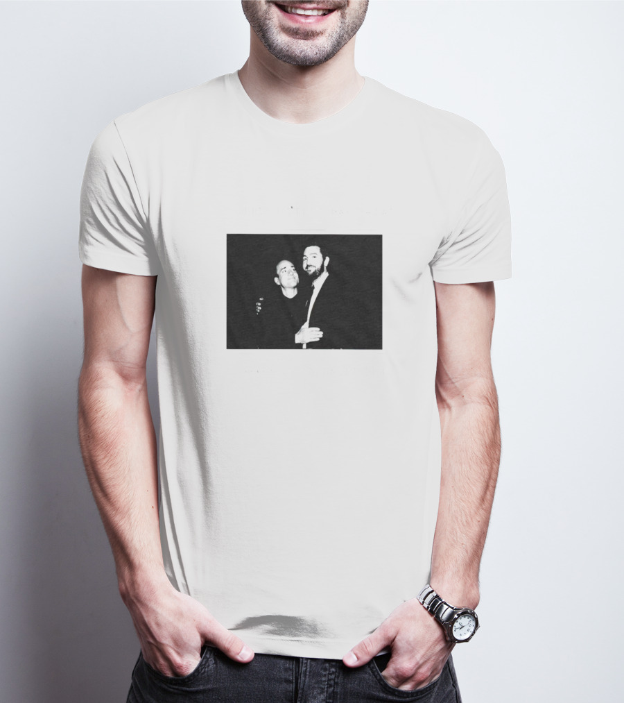 The Disgusting Brothers Rummage To Fruition Black And White Embrace T-Shirt