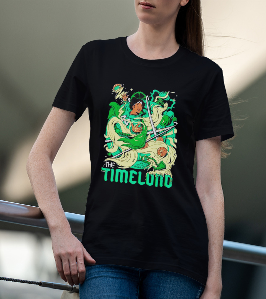 The Time Lord Robert Williams Boston Celtics Basketball T-Shirt