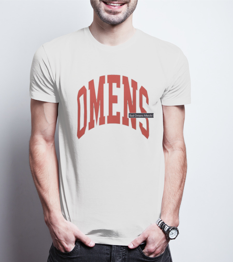 Bad Omens Merch Varsity Omens T-Shirt