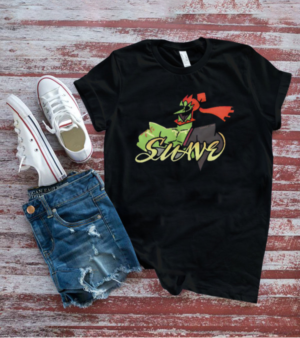 CucuI Ganon Dos Suave Green Red Masked Character T-Shirt