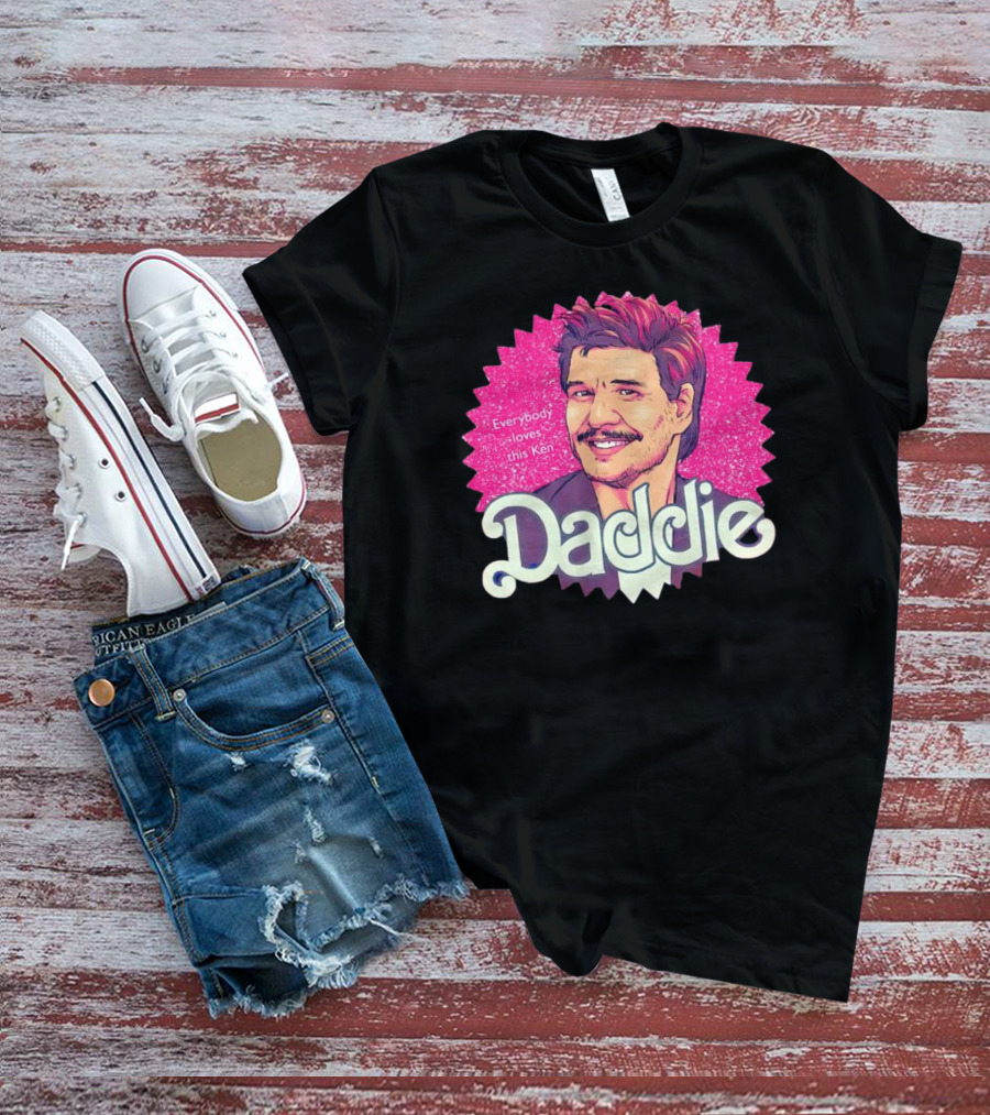 Daddie Everybody Loves This Ken Retro Photo T-Shirt