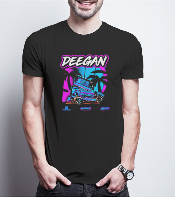 Deegan Hyper Racing Metric Cycles Heatwave Racing Sprint Car T-Shirt