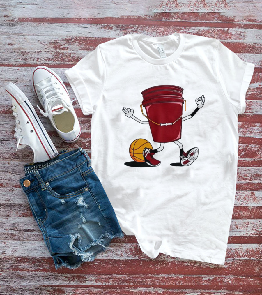 Jimmy Butler Miami Heat Hero Basketball Bucket Character T-Shirt