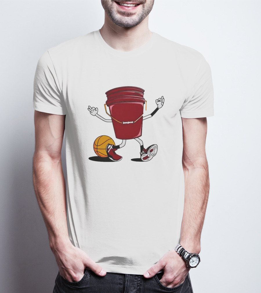 Jimmy Butler Miami Heat Hero Basketball Bucket Character T-Shirt