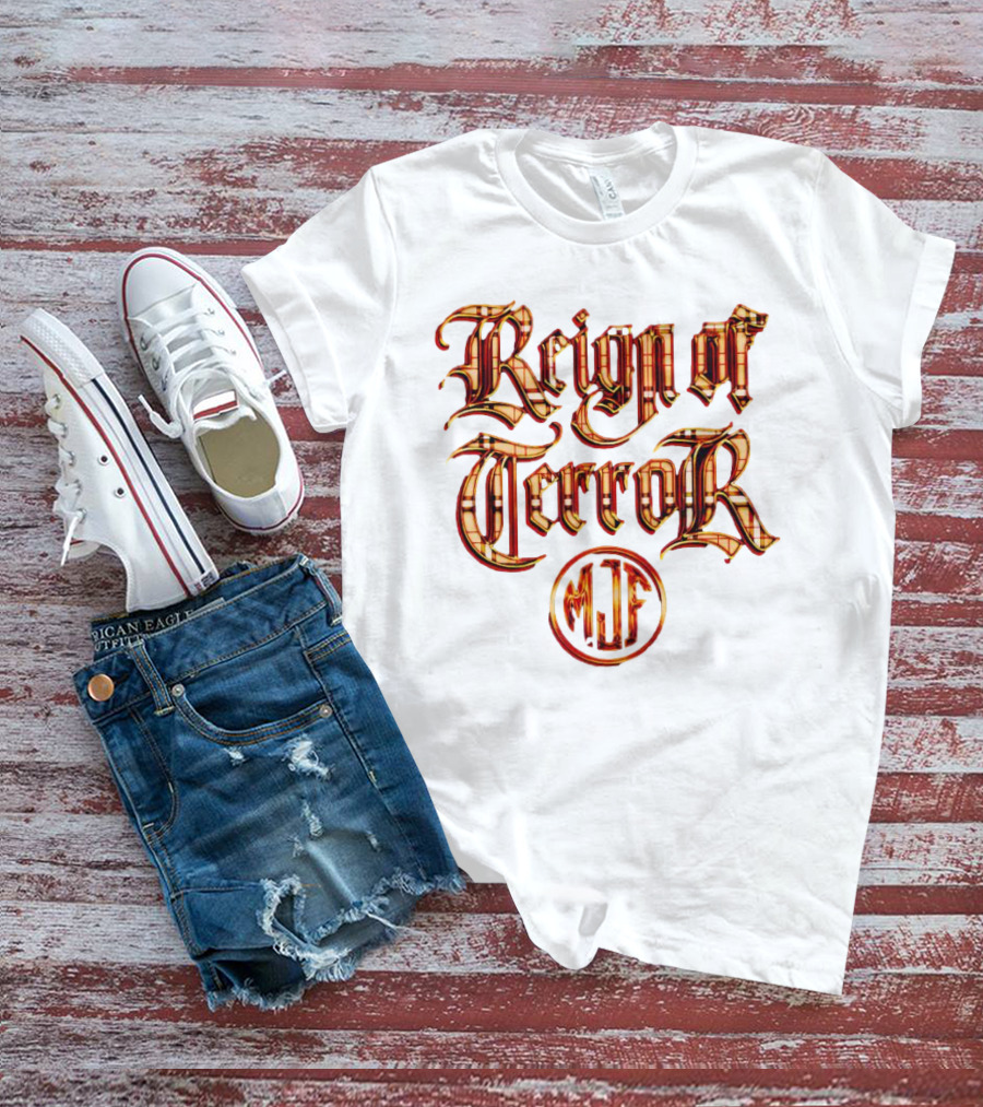 MJF Reign Of Terror Plaid Gothic T-Shirt