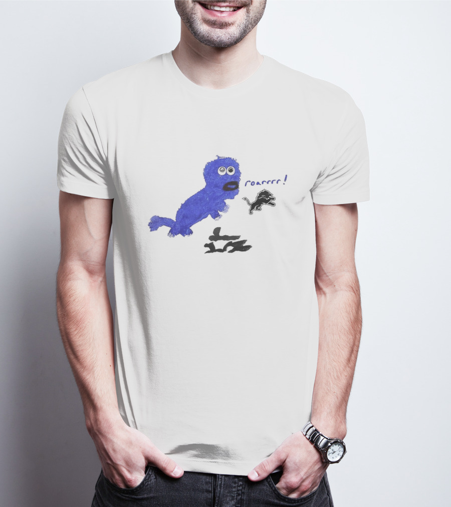 Sam Laporta Roarrrr Detroit Lions T-Shirt