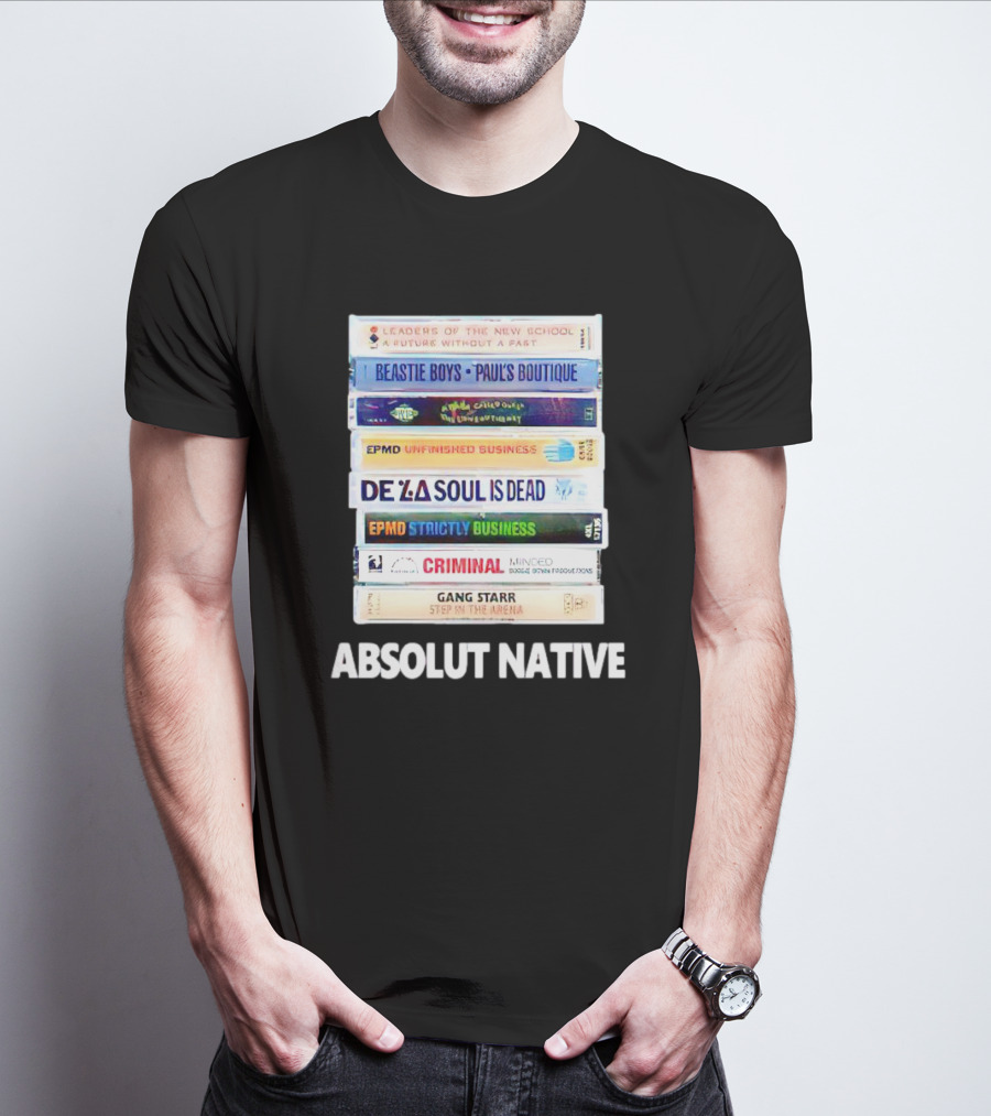 Leaders Of The New School Beastie Boys De La Soul Gang Starr Absolut Native T-Shirt