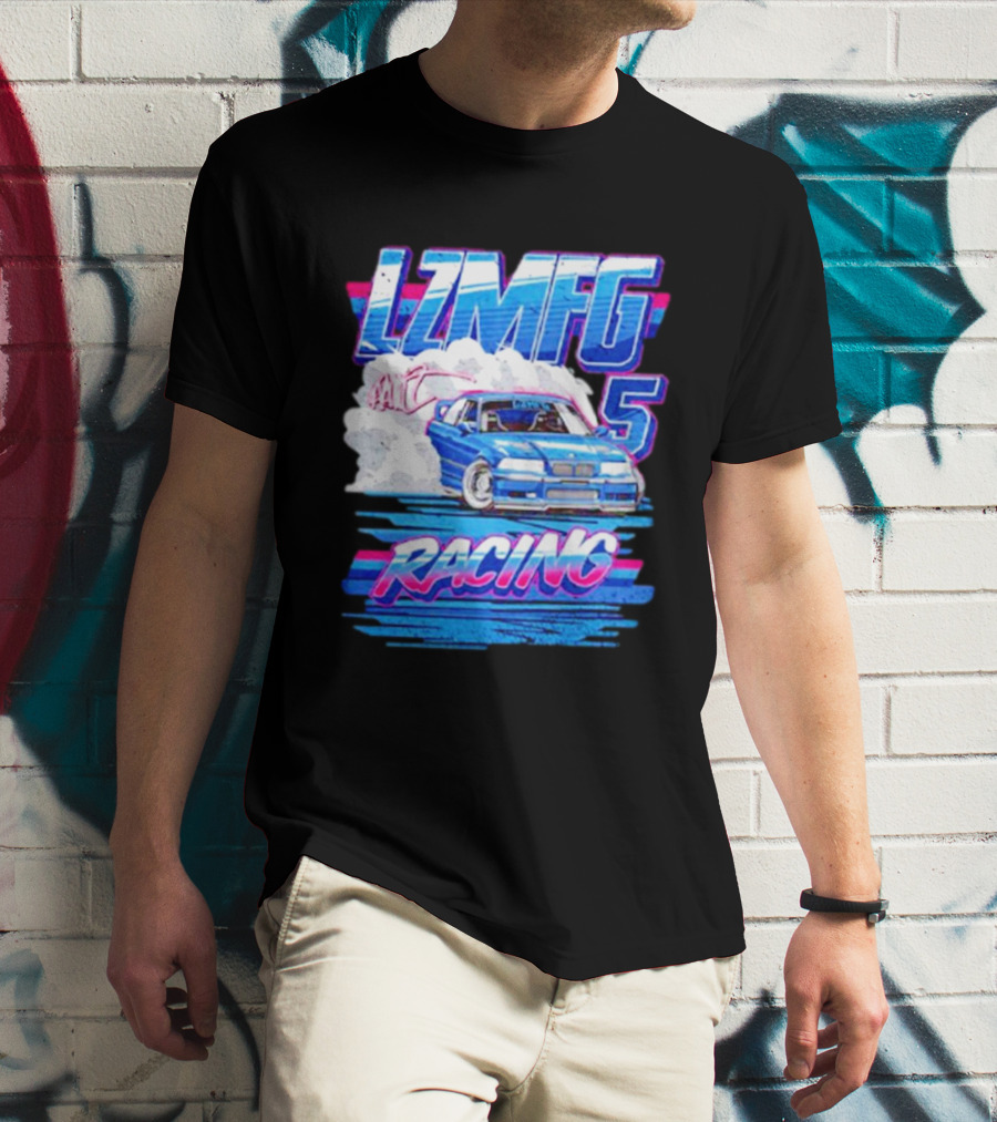 LZMFG R34 Racing 5 Car Drift T-Shirt