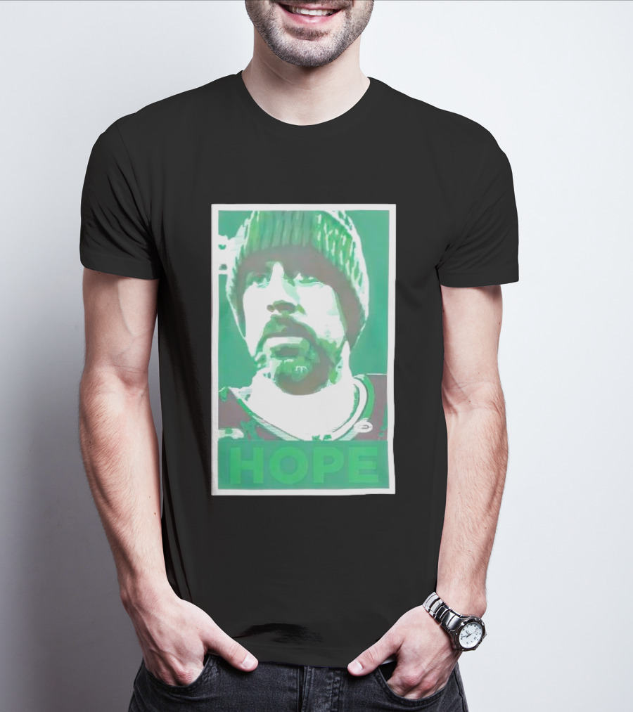 New York Jets Aaron Rodgers Hope Fan T-Shirt