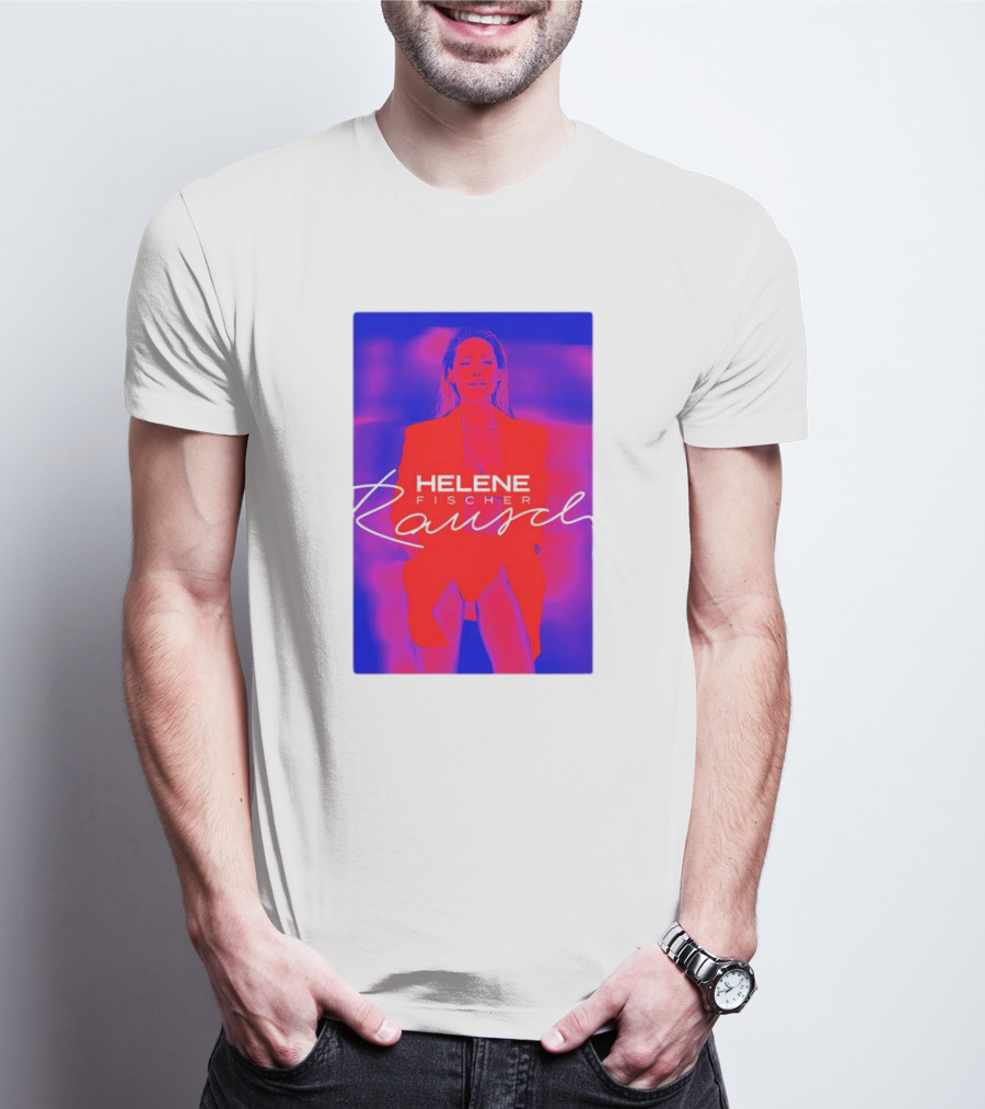 Helene Fischer Rausch Neon Style Bold Visuals T-Shirt