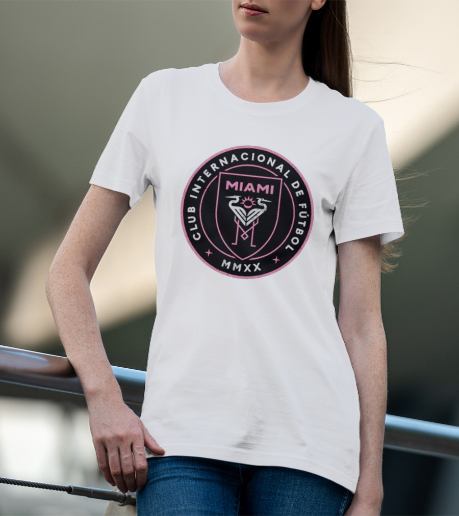 INTER MIAMI CF CLUB INTERNACIONAL DE FÚTBOL MIAMI MMXX VINTAGE PRIMARY T-Shirt