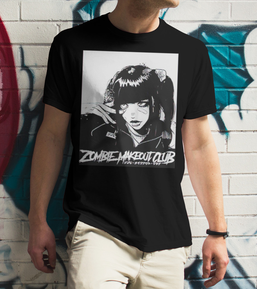 ZOMBIE MAKEOUT CLUB Japanese Style Manga T-Shirt