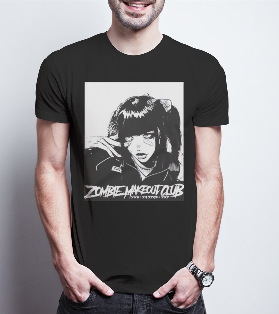 ZOMBIE MAKEOUT CLUB Japanese Style Manga T-Shirt