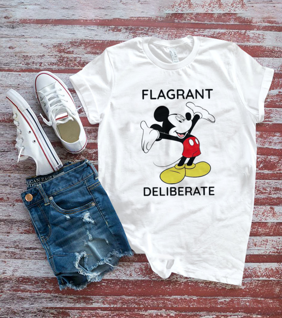 Flagrant Deliberate Mickey Mouse T-Shirt