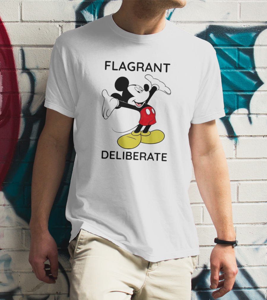 Flagrant Deliberate Mickey Mouse T-Shirt